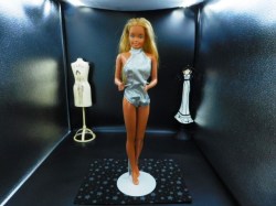 18 in barbie silver suit